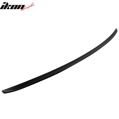 BMW E60 5 Series sedan trunk spoiler with M3 style, ABS material, designed for 2004-2010 models, by K2 Industries.