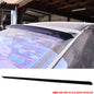 Unpainted black VRS style roof spoiler for BMW E60 (2004-2010) by K2 Industries, designed for sporty exterior enhancement.