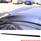 Unpainted black VRS style roof spoiler for BMW M4 F82 2015-2020, made by K2 Industries, shown on car with aerodynamic design