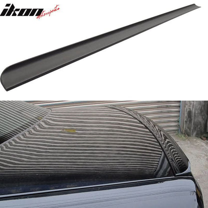 BMW E36 2-door trunk spoiler by K2 Industries, compatible with 1991-1998 models, made from durable polyurethane material.