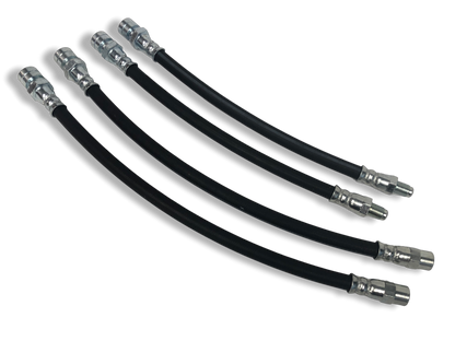 PMB Performance DirectFit Rubber Brake Lines - Set of 4 - 1964-68 Porsche 911/912