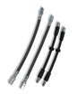 PMB Performance DirectFit Rubber Brake Lines - Set of 4 - 1994-96 Porsche 993