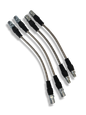 PMB Performance DirectFit Stainless-Steel Brake Lines - Set of 4 - 1994-96 Porsche 993