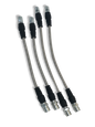 PMB Performance DirectFit Stainless-Steel Brake Lines - Set of 4 - 1970-72.8 Porsche 914-4/914-6