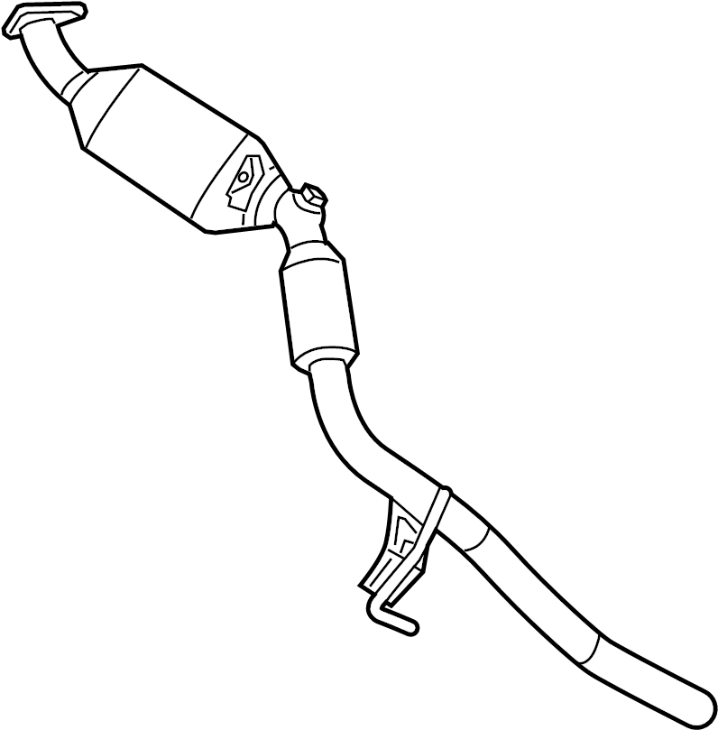 DAS MOTOR HAUS OEM Replacement Catalytic Converters and Oxygen Sensors for Audi VW