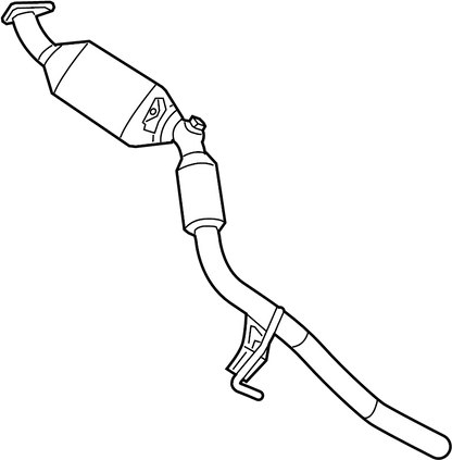 DAS MOTOR HAUS OEM Replacement Catalytic Converters and Oxygen Sensors for Audi VW