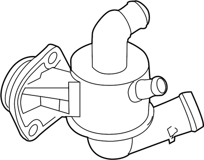 2.0L TDI 03L121111AM DAS MOTOR HAUS Audi VW Engine Thermostat 2009-2017