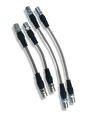 PMB Performance DirectFit Stainless-Steel Brake Lines - Set of 4 - 1990-95 Porsche 968/944S2