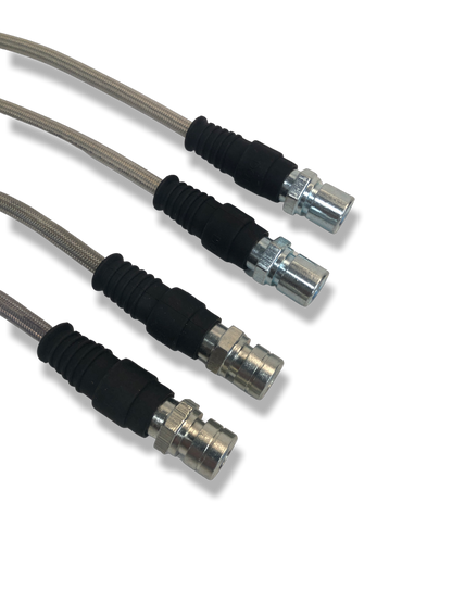 PMB Performance DirectFit Stainless-Steel Brake Lines - Set of 4 - 1990-95 Porsche 968/944S2
