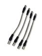 PMB Performance DirectFit Stainless-Steel Brake Lines - Set of 4 - 1997-04 Porsche Boxster