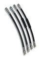 PMB Performance DirectFit Rubber Brake Lines - Set of 4 - 2005-12 Porsche Boxster/Cayman