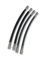 PMB Performance DirectFit Rubber Brake Lines - Set of 4 - 2017-Present Porsche 991/GT3