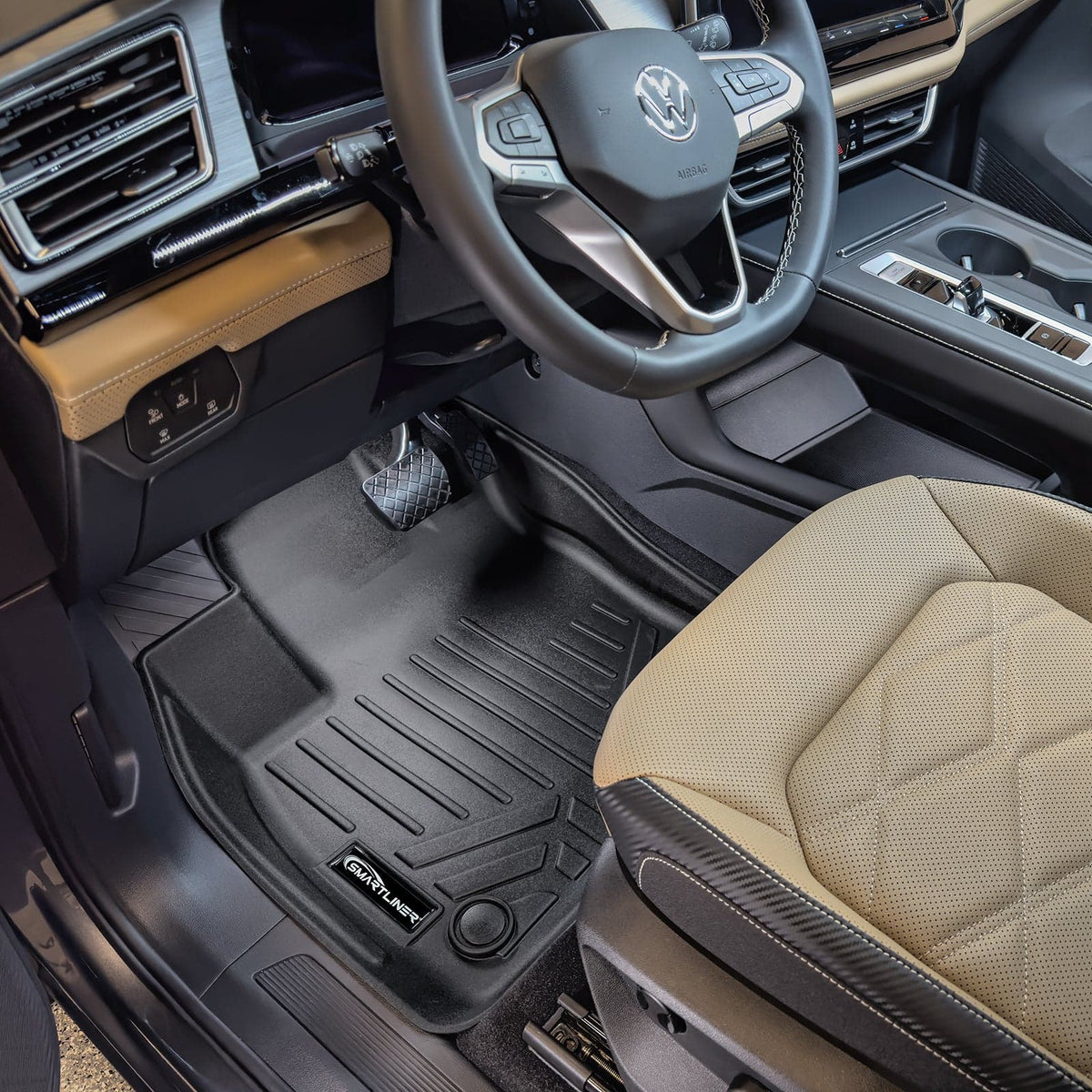 2018-2026 Volkswagen Atlas Floor Liners|6 Passenger Models|SMARTLINER