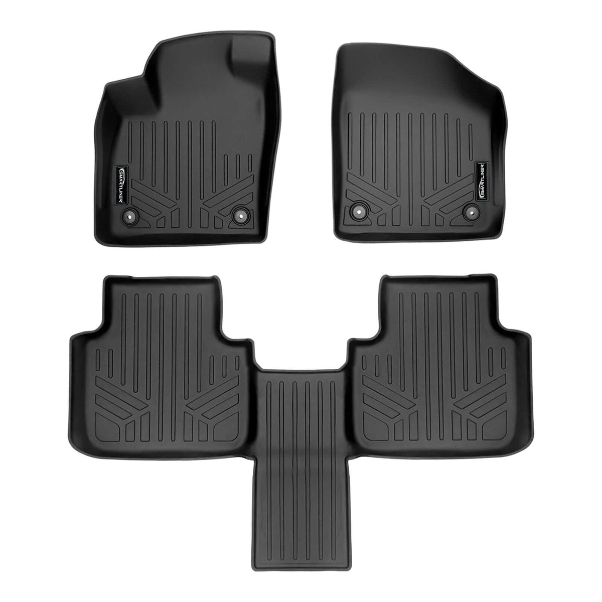 2018-2026 Volkswagen Atlas Floor Liners|6 Passenger Models|SMARTLINER