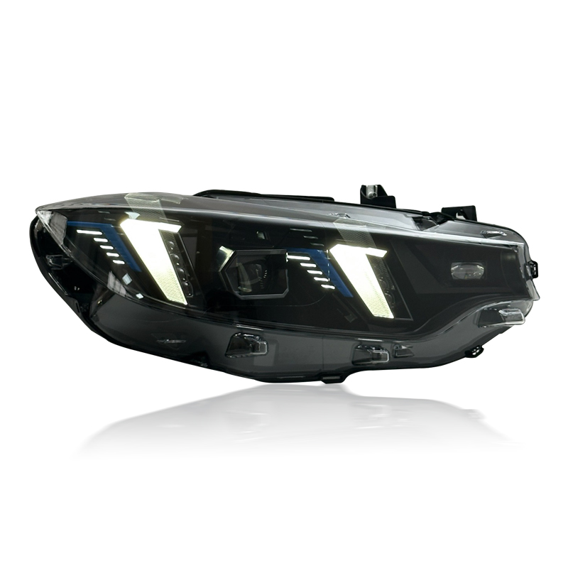 Vekto LED headlight assembly for BMW 4 Series F32/F82 with snake eye style upgrade, dual color DRL, plug and play installation