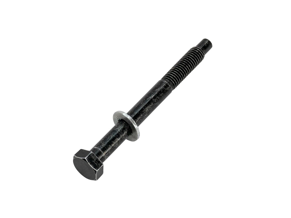 GoWesty alternator pivot bolt for VW HD alternator bracket, showing the metal bolt and mounting hardware.