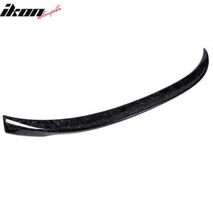 BMW X6 E71 P Style forged carbon rear trunk spoiler wing by K2 Industries, showcasing sleek design on the vehicle's rear.