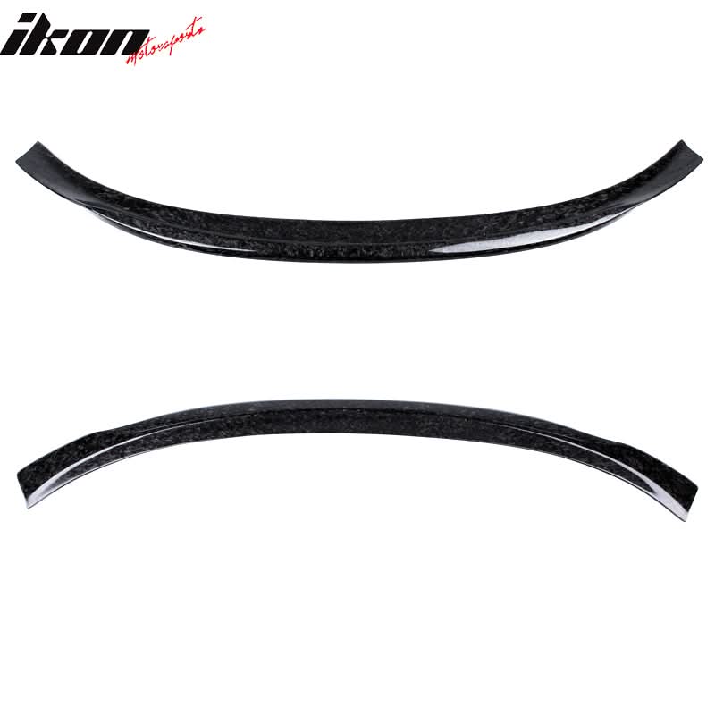 BMW X6 E71 2008-2014 forged carbon rear trunk spoiler wing by K2 Industries, showcasing sleek P style design and high-quality craftsmanship.