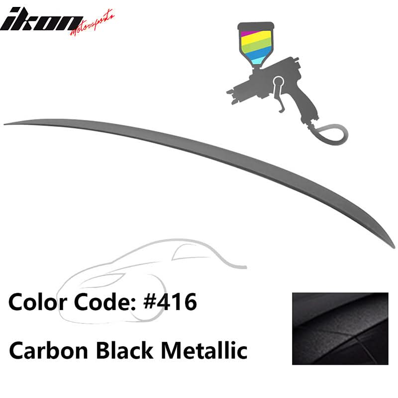 BMW E90 3-Series M3 Style painted trunk spoiler wing by K2 Industries, designed for 2006-2011 BMW E90 models.