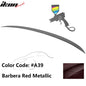 BMW E90 3-Series M3 Style painted trunk spoiler wing for 2006-2011 models, black finish, sleek aerodynamic design from K2 Industries.