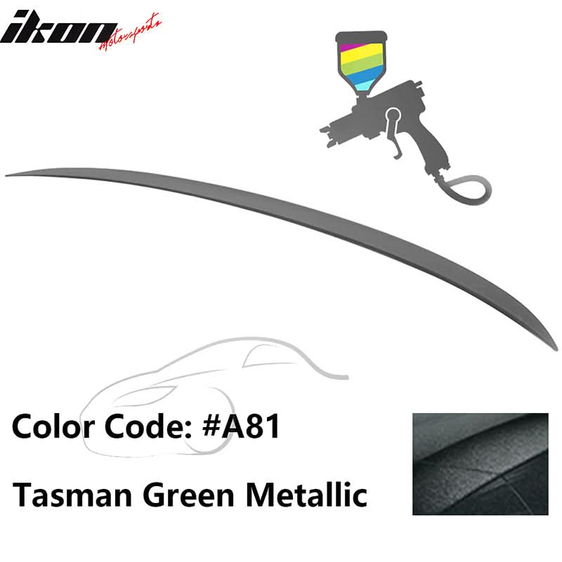 BMW E90 3-Series M3 style painted trunk spoiler wing by K2 Industries, designed for 2006-2011 models.