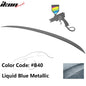 BMW E90 3-Series M3 style painted trunk spoiler wing by K2 Industries, designed for 2006-2011 BMW E90 models.