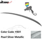 2006-2011 BMW E90 3-Series M3 Style painted trunk spoiler wing by K2 Industries, featuring sleek aerodynamic design.