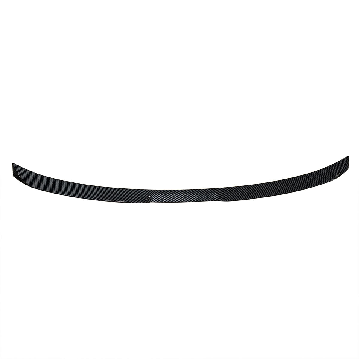 Carbon fiber print BMW G60 5-Series i5 M5 trunk spoiler from K2 Industries, made of ABS, designed for sporty style and aerodynamics.