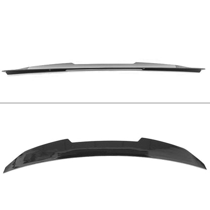 BMW G22 430i G82 M4 trunk spoiler by K2 Industries, made of ABS, with PSM finish, designed for BMW 2021-2023 models.
