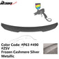 BMW G22 430i G82 M4 PSM trunk spoiler by K2 Industries, made of ABS, with a sleek, aerodynamic design for enhanced performance.