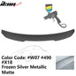BMW G22 430i G82 M4 PSM trunk spoiler by K2 Industries, made of ABS, showing the sleek aerodynamic design.