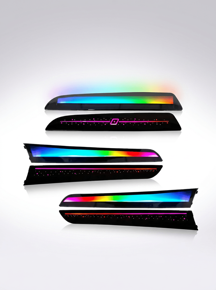 Audi A4 / A4L B8 / A5 / Q5 Interior 64-Color Star Sky Dynamic LED Ambient Light Kit 2009 - 2017 - AudiGear.com - Interior Lighting
