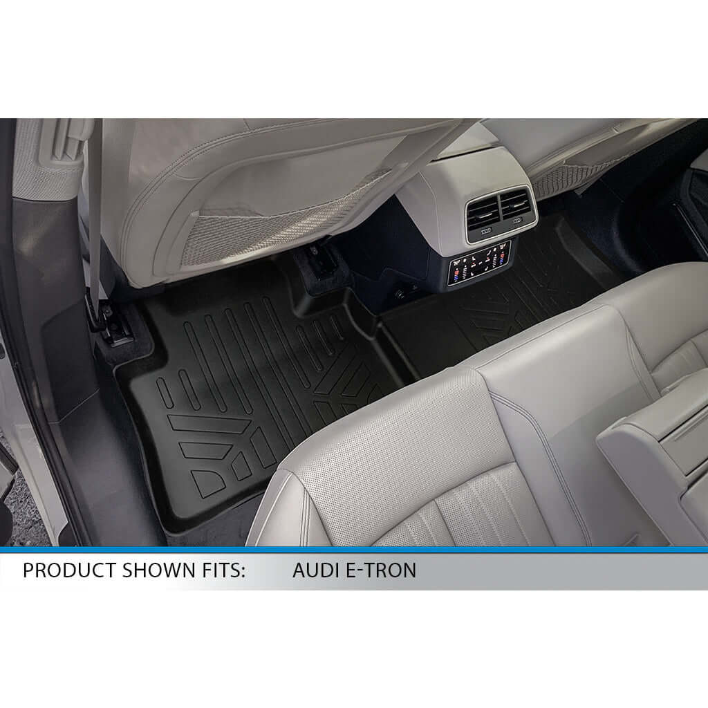 2024-2026 Audi Q8 e-tron / Q8 Sportback e-tron Floor Liners|Fits without 2nd Row Retention|SMARTLINER