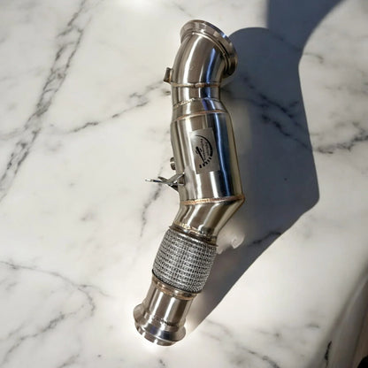 Palenon Performance B48 B46 catted downpipe for BMW 230i, 330i, 430i, 320i, 420i, part of 380HP performance upgrade package.