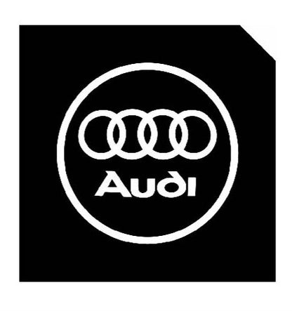 Quartz Ground Shadow Door Puddle Lamp Lighting for Audi Cars and SUVs