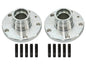 GoWesty Hub Conversion Kit for 2WD Vanagon with larger brakes, featuring 59 studs and drivetrain components for improved suspension.