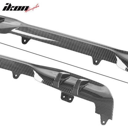 BMW G05 X5 M Sport rear diffuser by K2 Industries, made of PP, featuring sleek design and stylish MP Style details.