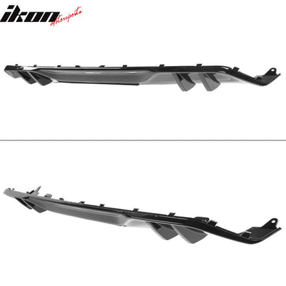 BMW G05 X5 M Sport rear diffuser by K2 Industries, made of PP, featuring a sleek MP style design with black finish.