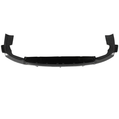 Gloss black rear bumper diffuser for BMW G06 X6 (2020-2023) by K2 Industries, featuring sleek Ikon style design.