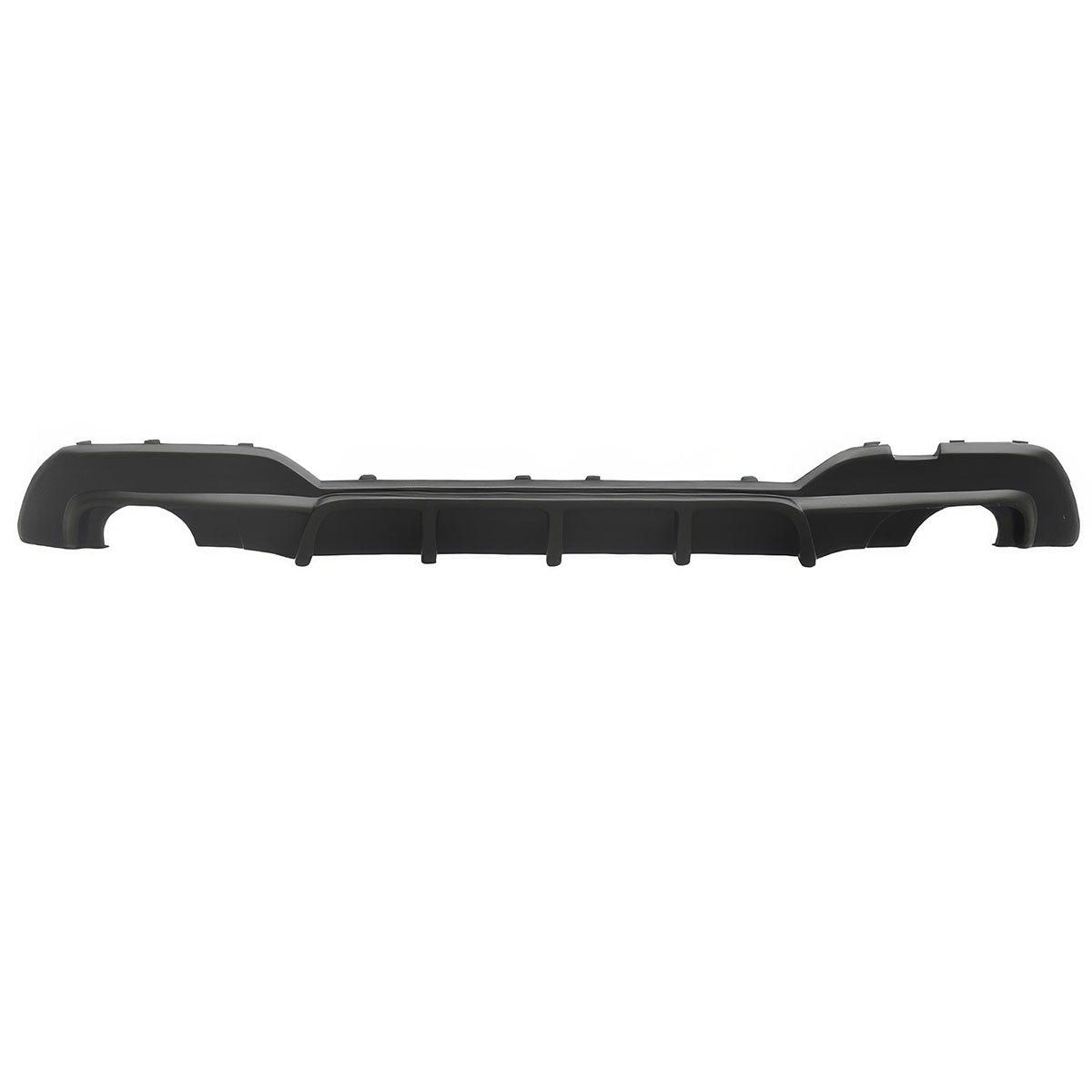 BMW G20 330i M Sport rear diffuser bumper lip by K2 Industries, made of durable PP, shown attached to the car's rear bumper.