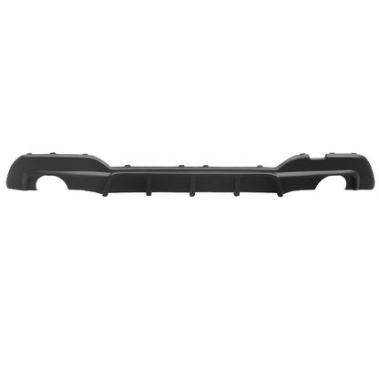 BMW G20 330i M Sport rear diffuser bumper lip by K2 Industries, made of durable PP, shown attached to the car's rear bumper.