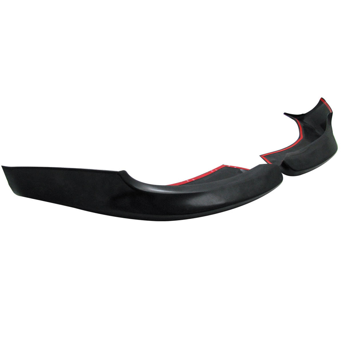 Unpainted black front lip splitter for Audi A4 B7 2006-2008, Euro style spoiler from K2 Industries, made of durable PU.