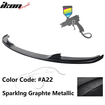 K2 Industries V Style front bumper lip spoiler for 2008-2013 BMW E92 E90 E93 M3 series four-door and two-door models.