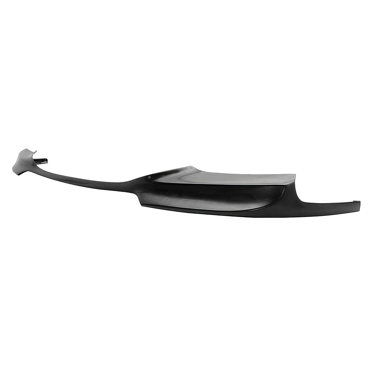 K2 Industries BMW F10 5 Series M Sport V Style front bumper lip spoiler for 2012-2016 models, black polyurethane finish