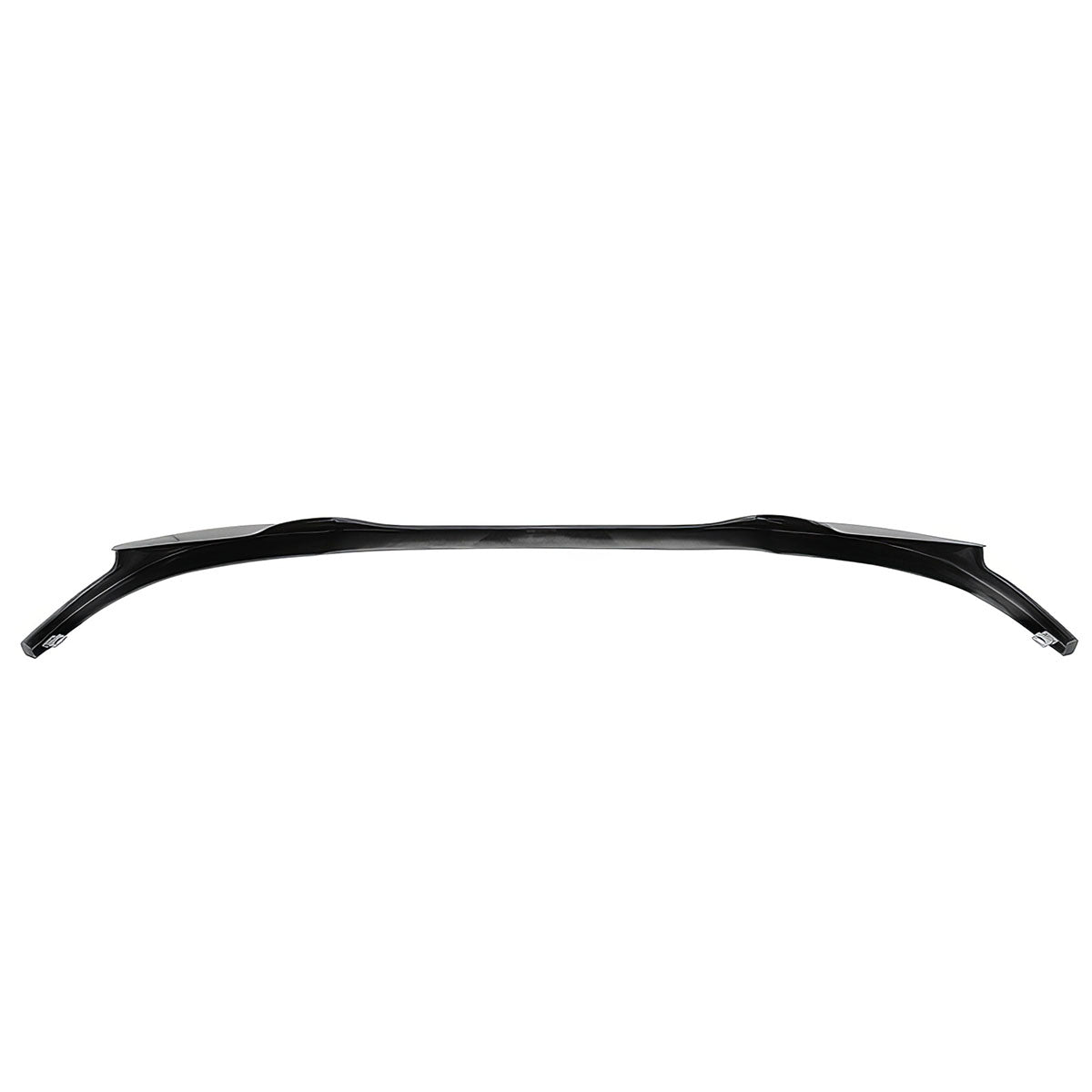 K2 Industries BMW F10 5 Series M Sport Mtech V Style front bumper lip spoiler, black polyurethane, fits 2012-2016 models