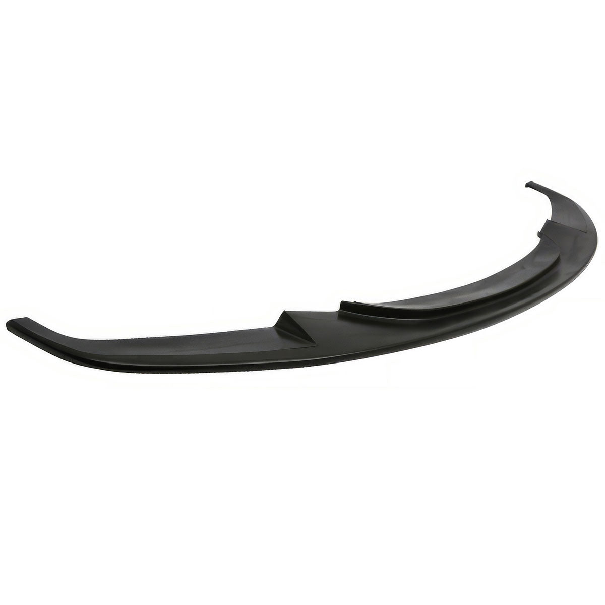 Unpainted black BMW F30 3 Series DP Style front bumper lip spoiler for 2012-2018 models by K2 Industries