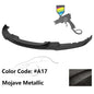 K2 Industries BMW F30 3 Series M Sport front bumper lip spoiler, black, with sporty design and aerodynamic features.