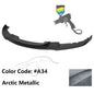 K2 Industries BMW F30 3 Series M Sport front bumper lip spoiler, black matte finish, enhances sporty look and aerodynamics.