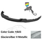 BMW F30 3 Series M Sport front bumper lip spoiler by K2 Industries, showcasing the sleek design and fitment details.