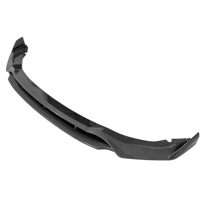 K2 Industries BMW G05 X5 M Sport front bumper lip spoiler, 4-piece gloss finish, designed for 2019-2021 models, enhances sporty look.